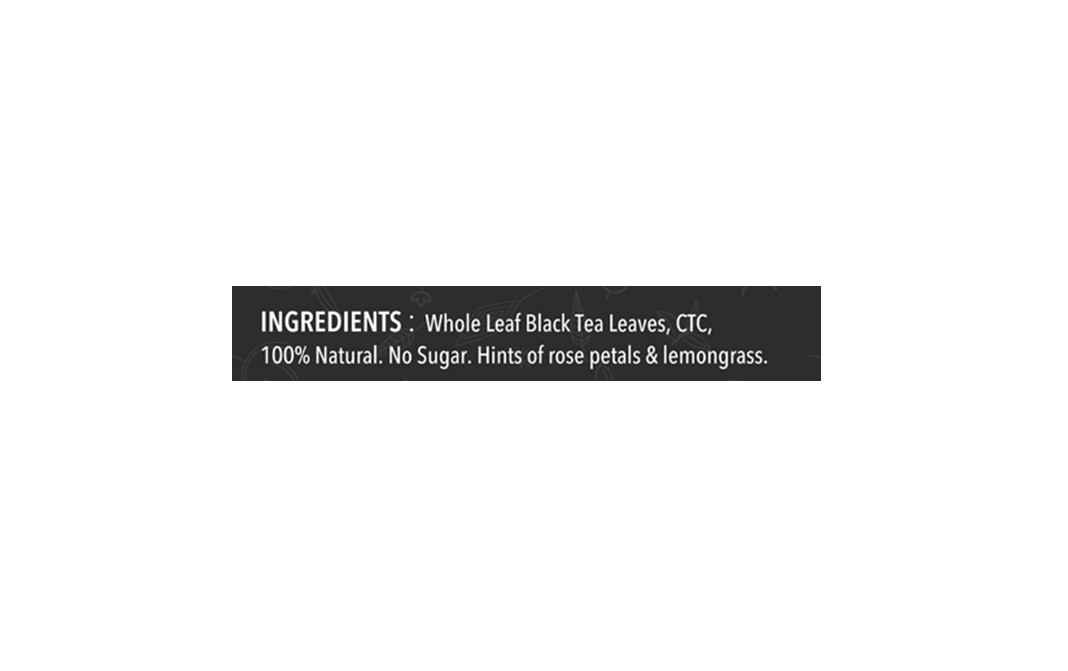 Cambridge Tea party Kadar Chai CTC & Black Tea Leaves    Pack  100 grams